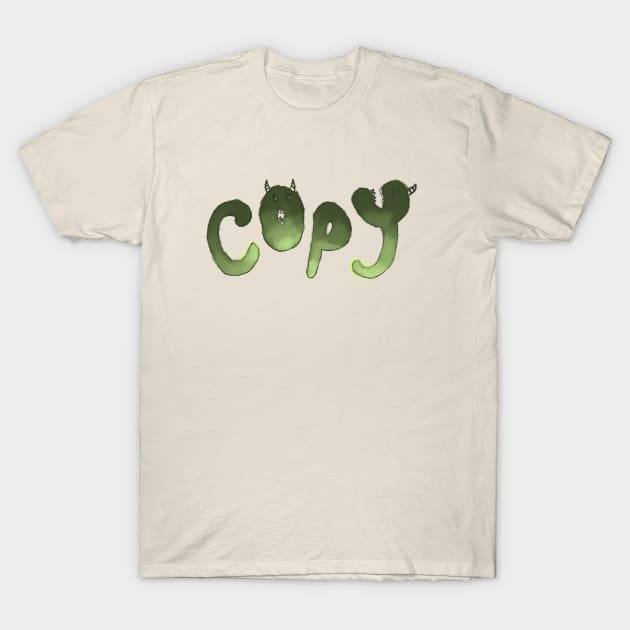 copy paste T-Shirt by Jubida Joba